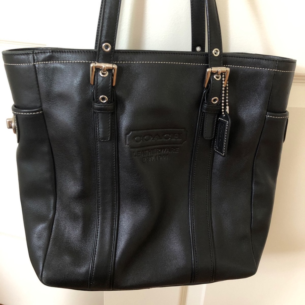 Coach Black Shoulder Bag